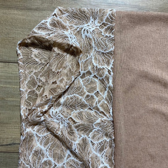 Everleigh Womens‎ Lace Panel Open Front Kimono Coverup With Tassels Size M - Picture 8 of 11